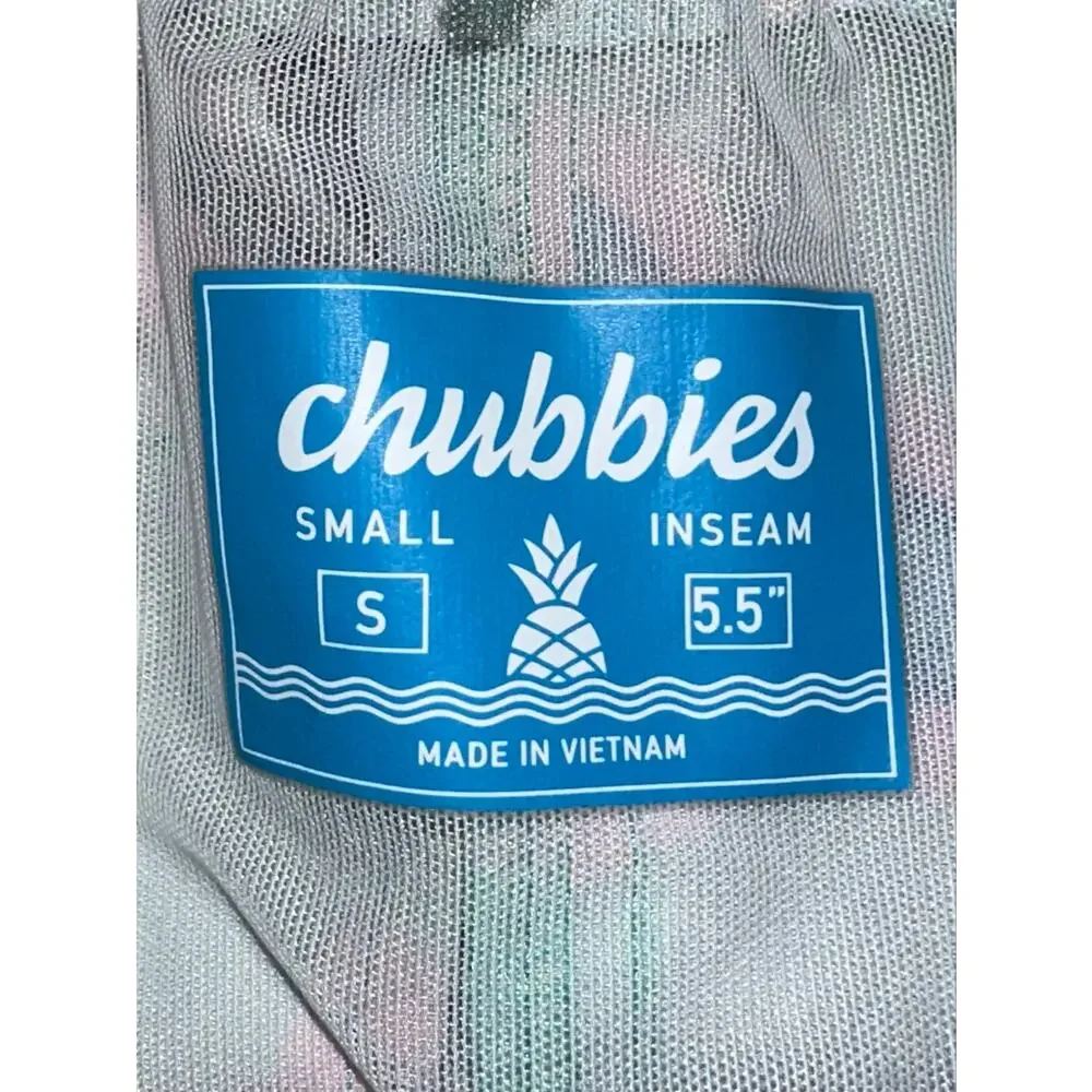 Chubbies Men's Apex Swimmers Green Shark 5.5